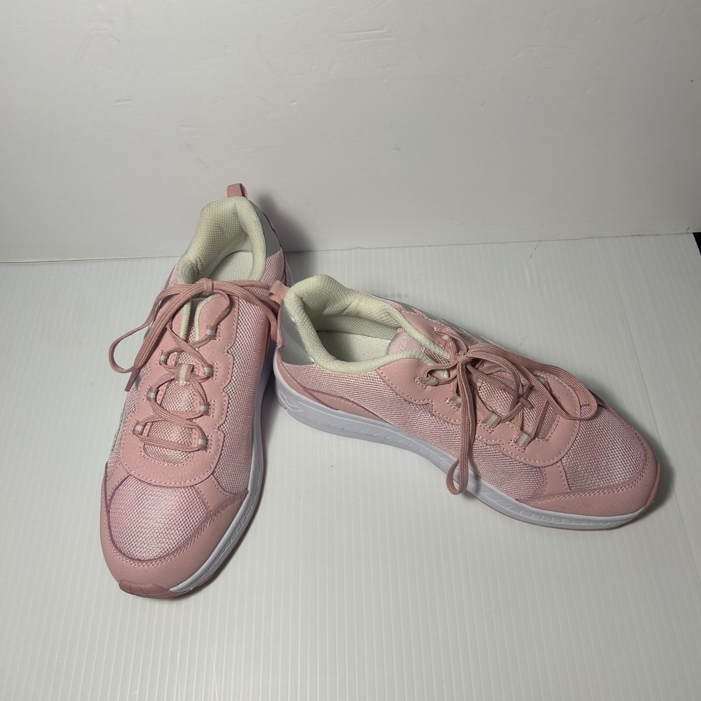 Saucony Dash LTT Blush/Silver Blush Pink Silver Girl's Shoes Size 6 M New